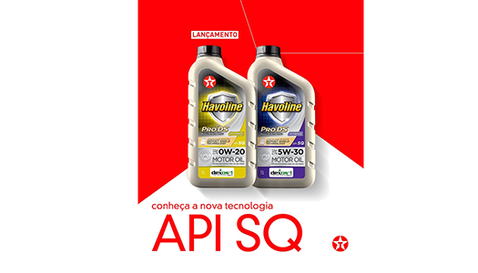 Inovação e Desempenho: Texaco Lança a Tecnologia API SQ para Seu Carro