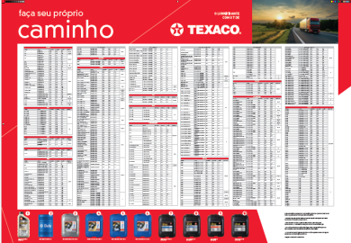 Tabela de lubrificação - Caminhão